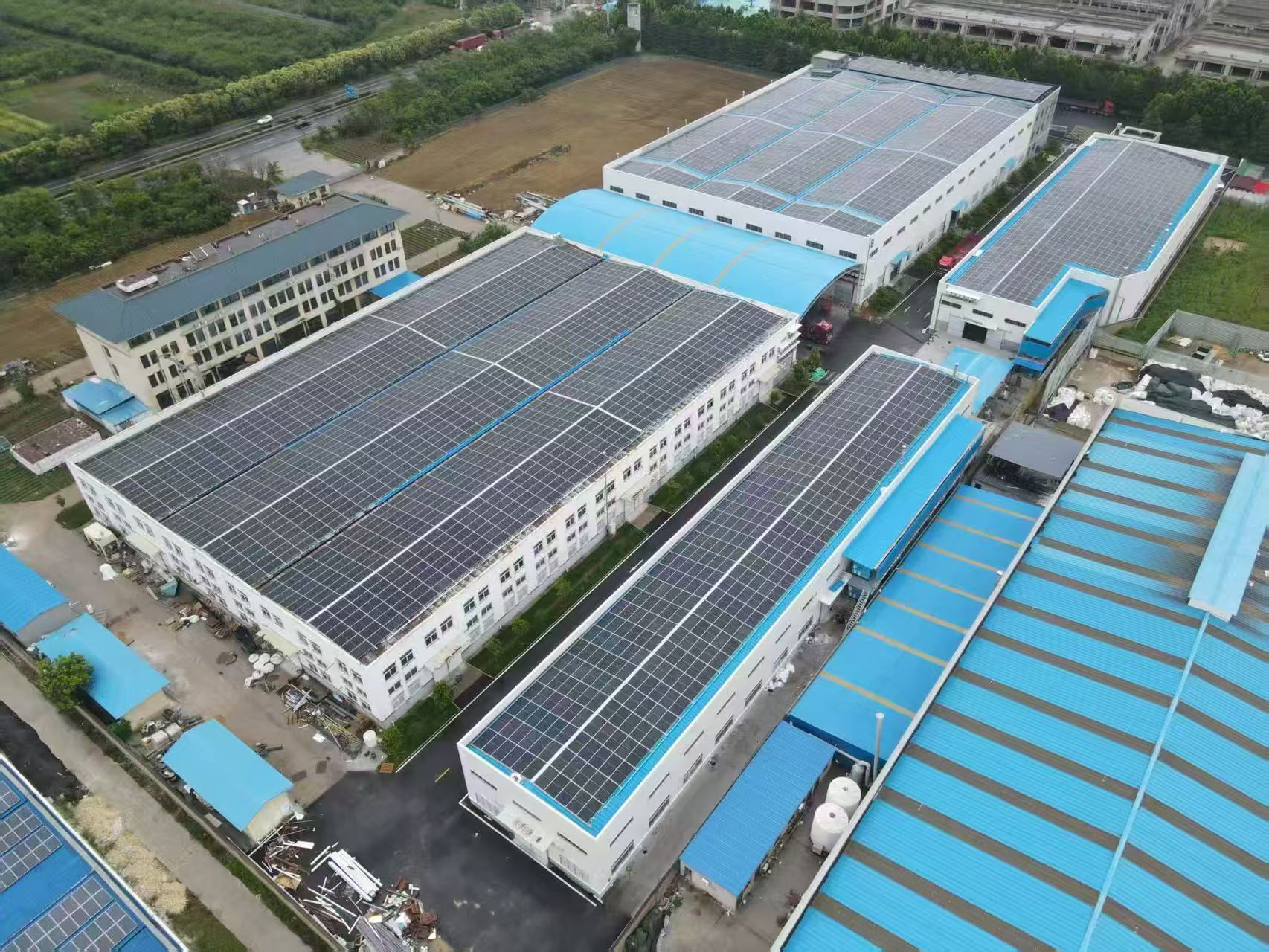 Industrial Metal Roof