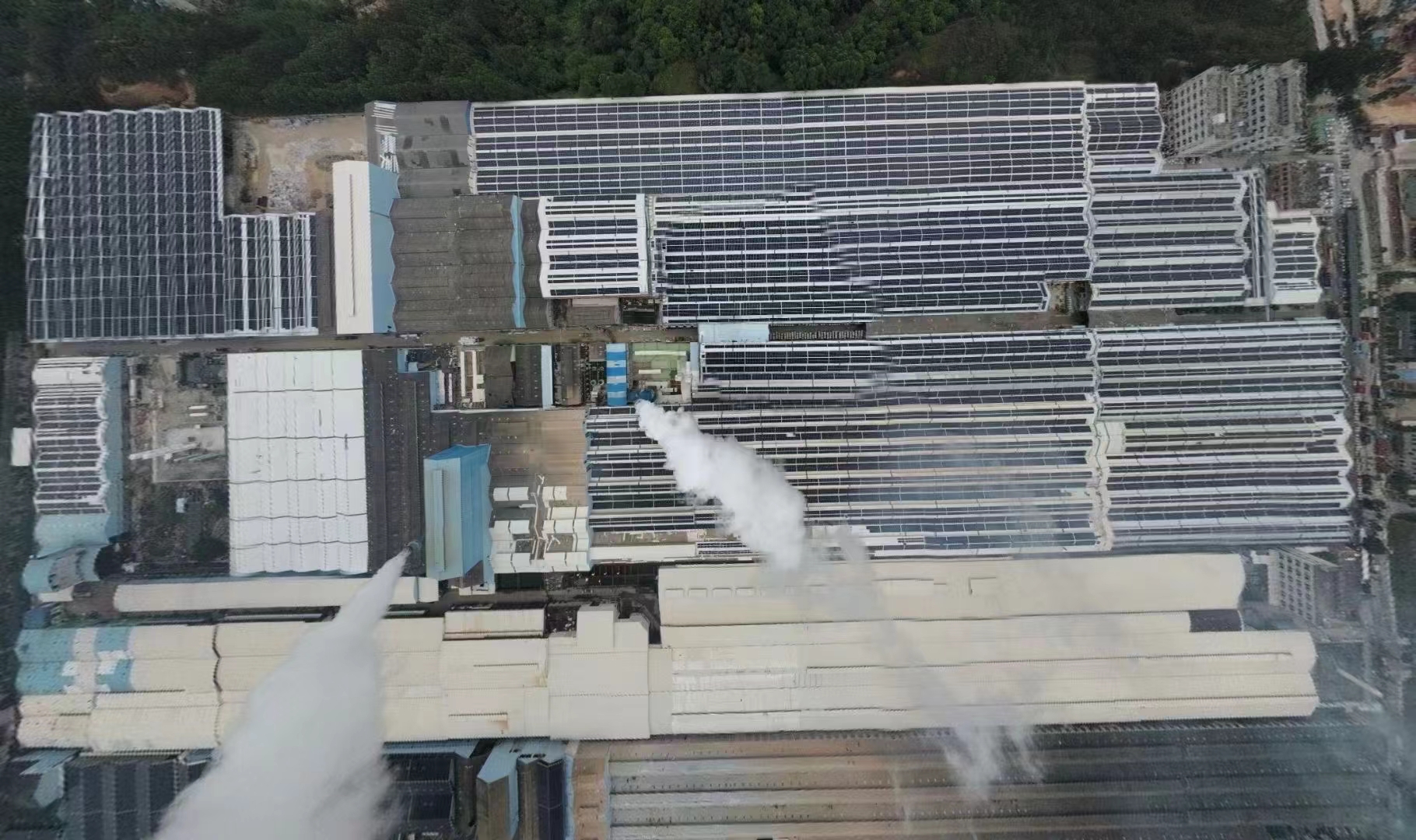 Solar panel mounting installation